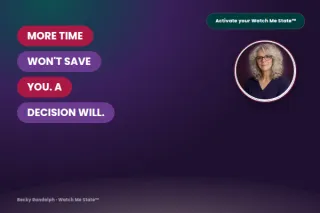 You Don't Need More Time. You Need a Decision
