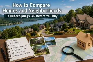 How to Compare Homes and Neighborhoods in Heber Springs, AR Before You Buy