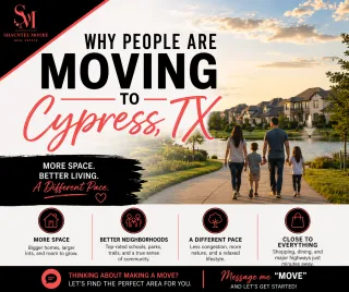Why So Many People Are Moving to Cypress TX