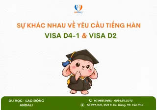 D4-1 và D2 khác nhau thế nào? Yêu cầu tiếng Hàn từng loại visa du học Hàn Quốc