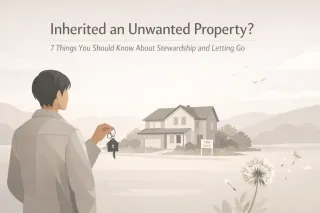 Inherited an Unwanted Property? 7 Things You Should Know About Stewardship and Letting Go.