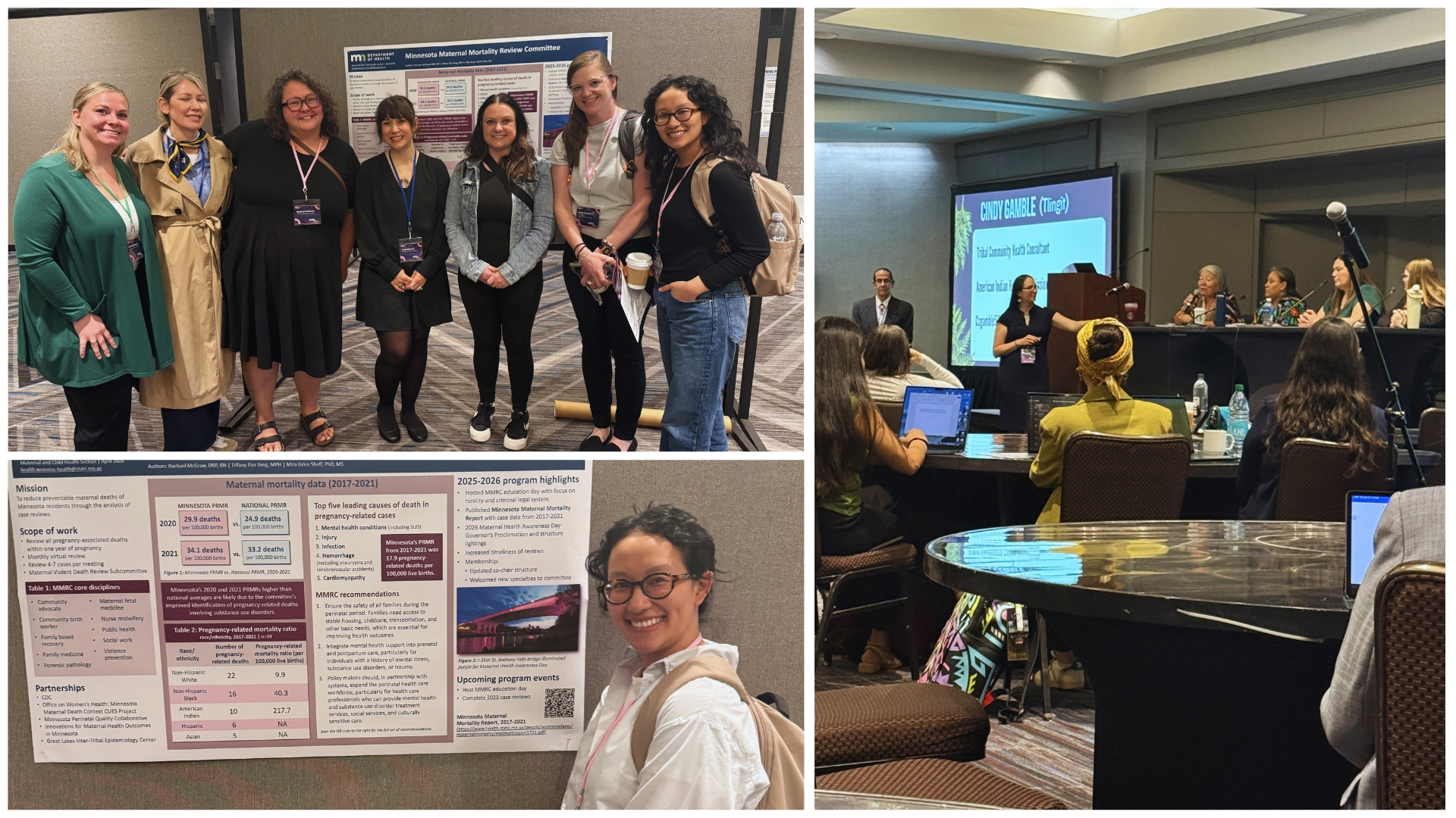 Sadie Broekemeier and Recovering Hope Attend CDC ERASE MM Conference in Atlanta, GA