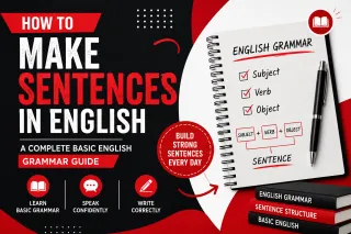 How to Make Sentences in English: A Complete Basic English Grammar Guide