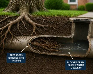 Tree Roots in Drains Gold Coast | Signs, Fixes & Prevention | Todd's