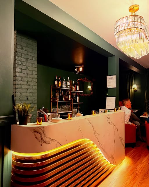 Golden Hour Café & Bar interior — official venue photograph