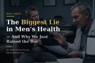 The Biggest Lie in Men's Health — And Why We Just Raised the Bar