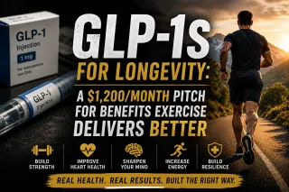GLP-1s for Longevity: A $1,200/Month Pitch for Benefits Exercise Delivers Better