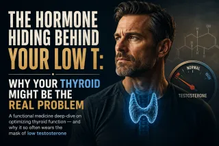 The Hormone Hiding Behind Your Low T: Why Your Thyroid Might Be the Real Problem