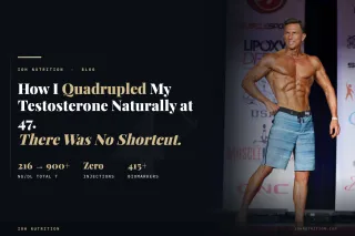How I Raised My Testosterone Naturally at 47 | Dr. Andreas