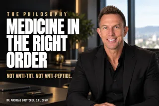 Medicine In The Right Order: TRT, Peptides And The Core Five