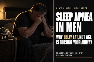 Sleep Apnea in Men: How Belly Fat Closes Your Airway