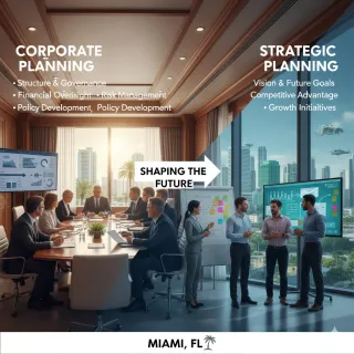 Corporate Planning vs Strategic Planning in Miami, FL | Key Differences Explained