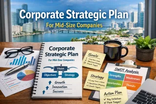 What a Corporate Strategic Plan Looks Like for Growing Mid-Size Companies