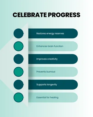 Celebrate Progress for Holistic Health