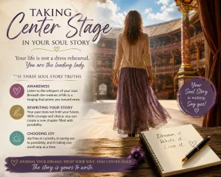 Take Center Stage in Your Soul Story