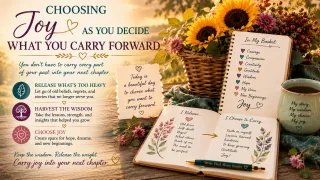 Choosing Joy as You Decide What You Carry Forward