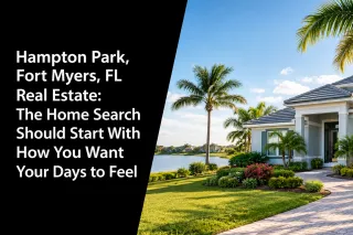 Hampton Park, Fort Myers, FL Real Estate: The Home Search Should Start With How You Want Your Days to Feel