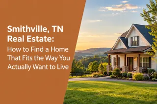 Smithville, TN Real Estate: How to Find a Home That Fits the Way You Actually Want to Live
