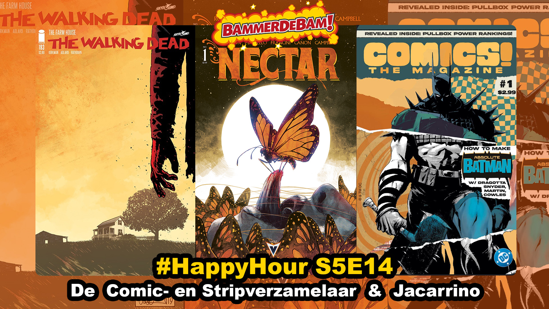 Comics! The Magazine, Nector #1 & allerlaatste The Walking Dead #193 #HappyHour 20/4/2026