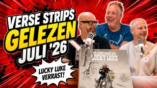 Verse Strips GELEZEN Juli 2026 📚 | Lucky Luke verrast! | met Koos, Peter & Jacarrino