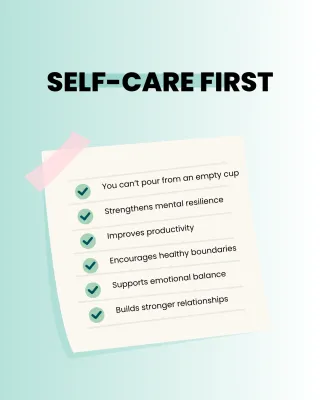Prioritize Self-Care for Better Health