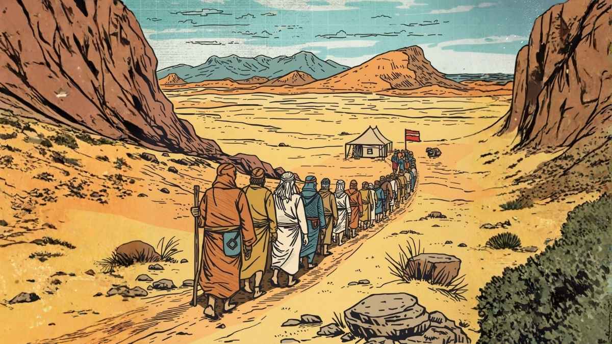 Deuteronomy 1:41–45 (KJV) Why Israel Wandered 40 Years