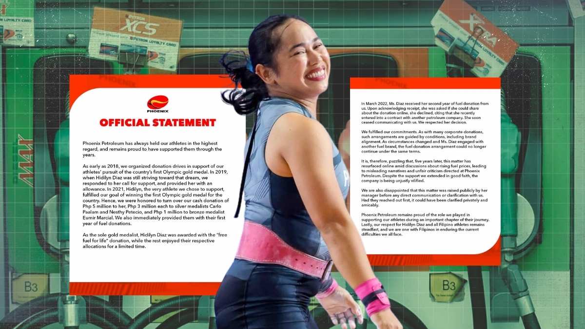 Hidilyn Diaz’s Olympic Gold Fuel Reward Clarified — Benefit Limited to Two Years