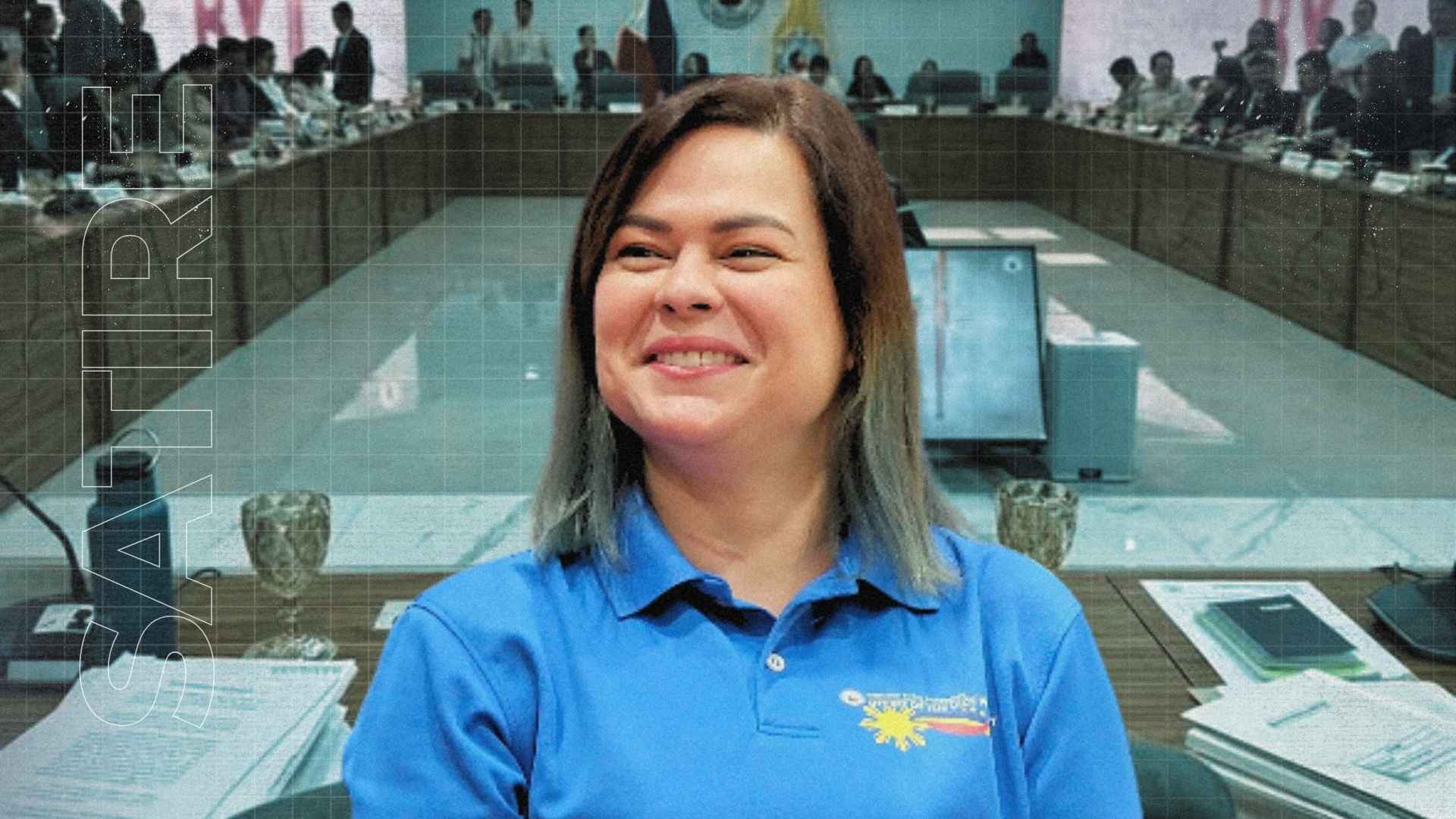 No Backing Down: VP Sara Signals Readiness for Senate Showdown