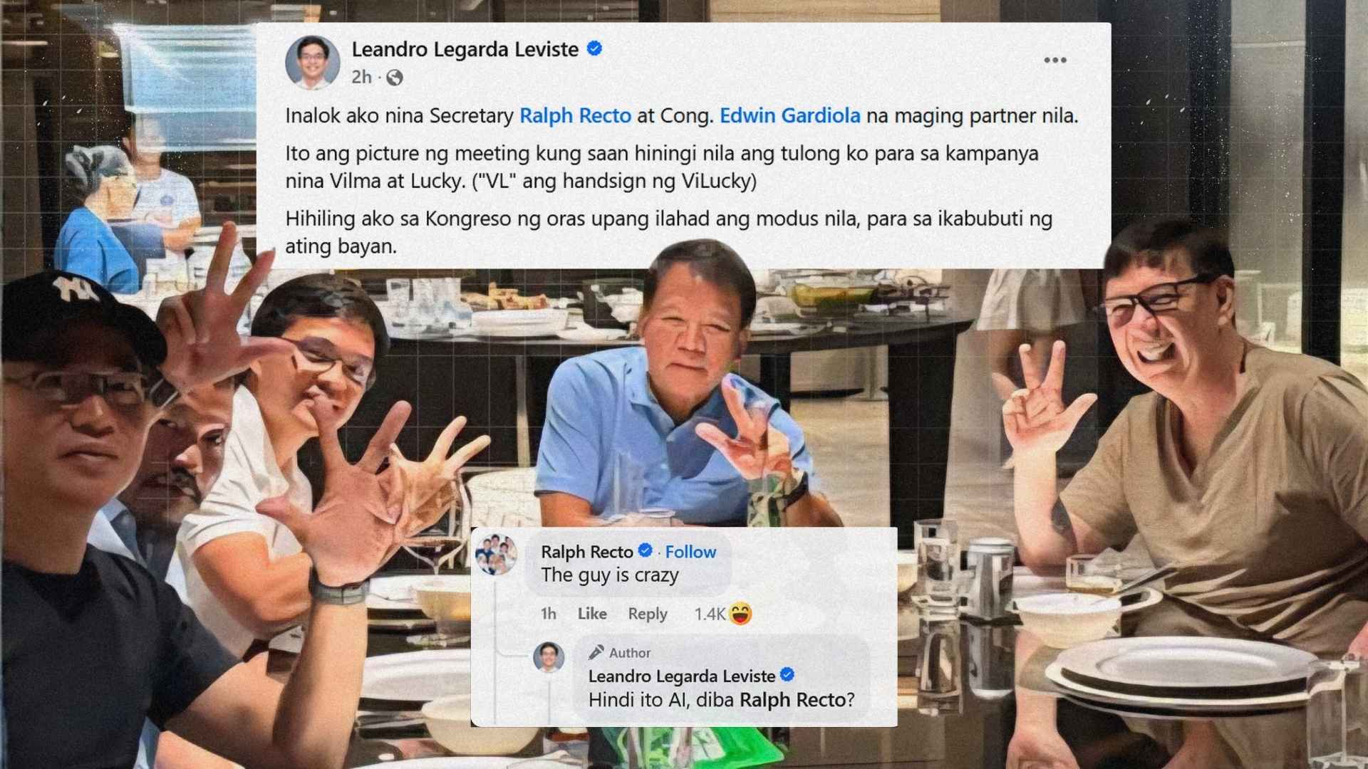 Recto vs Leviste: Heated Exchange Raises AI Concerns