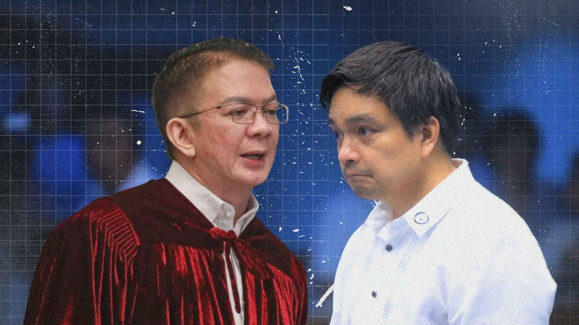 Chiz Escudero Tells NBI Official to Answer Defense Questions Directly During Impeachment Trial