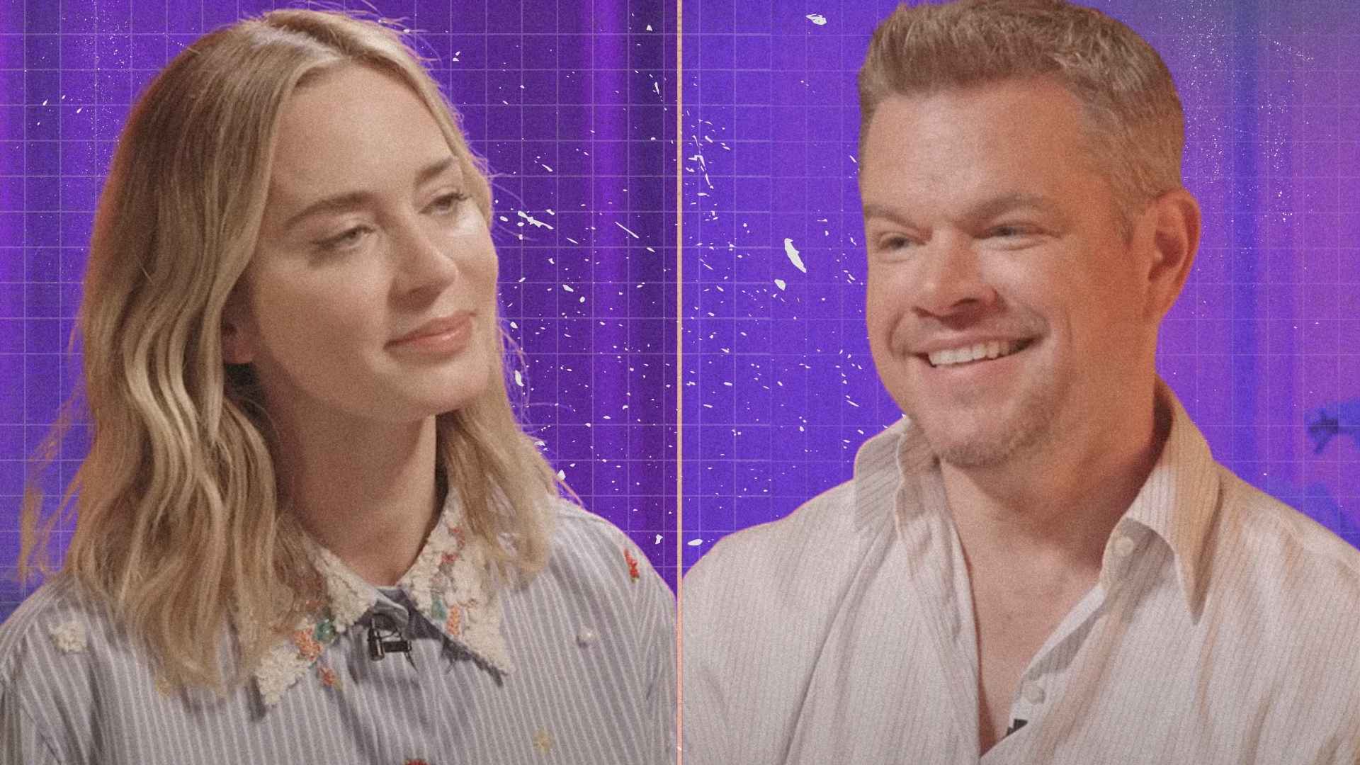 Emily Blunt Says British Food Beats American Cuisine, Matt Damon Fires Back in Playful Debate
