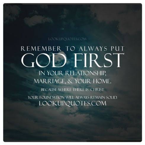 How to truly keep God first in relationships in under 60 seconds