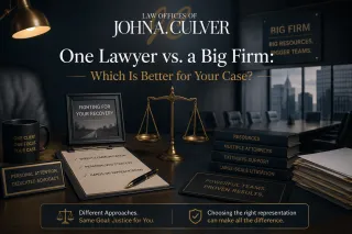 One Lawyer vs. a Big Firm: Which Is Better for Your Case?