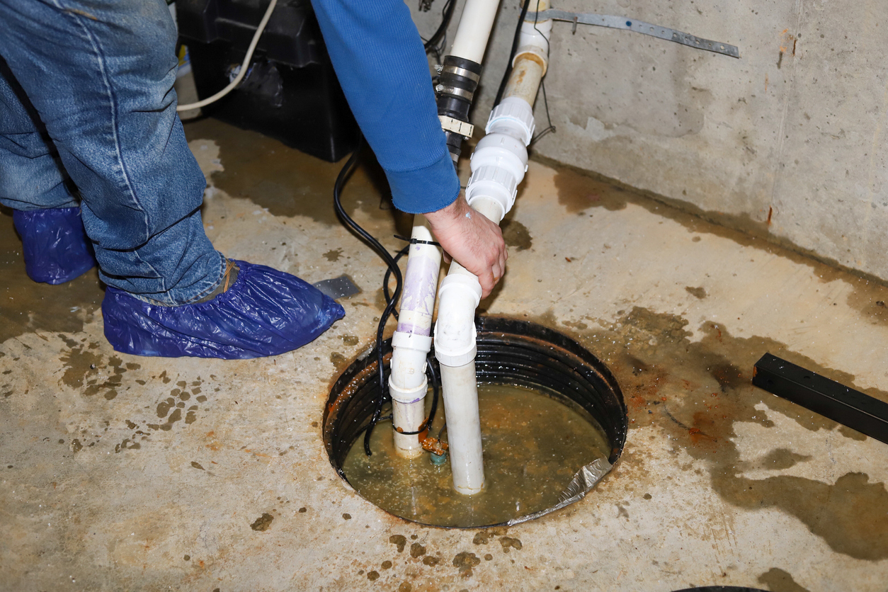 April – Sump Pump Service – A Recent Job & Some Homeowner Tips