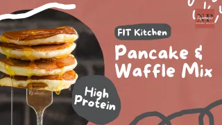 High-Protein Pancake Mix (Healthy, Blood Sugar Friendly Recipe)