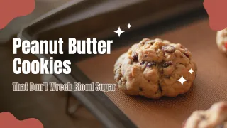 Peanut Butter Chocolate Chunk Cookies (High-Protein, Low Sugar Recipe)
