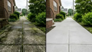 Driveway Cleaning Hudson, OH: Remove Algae & Moss