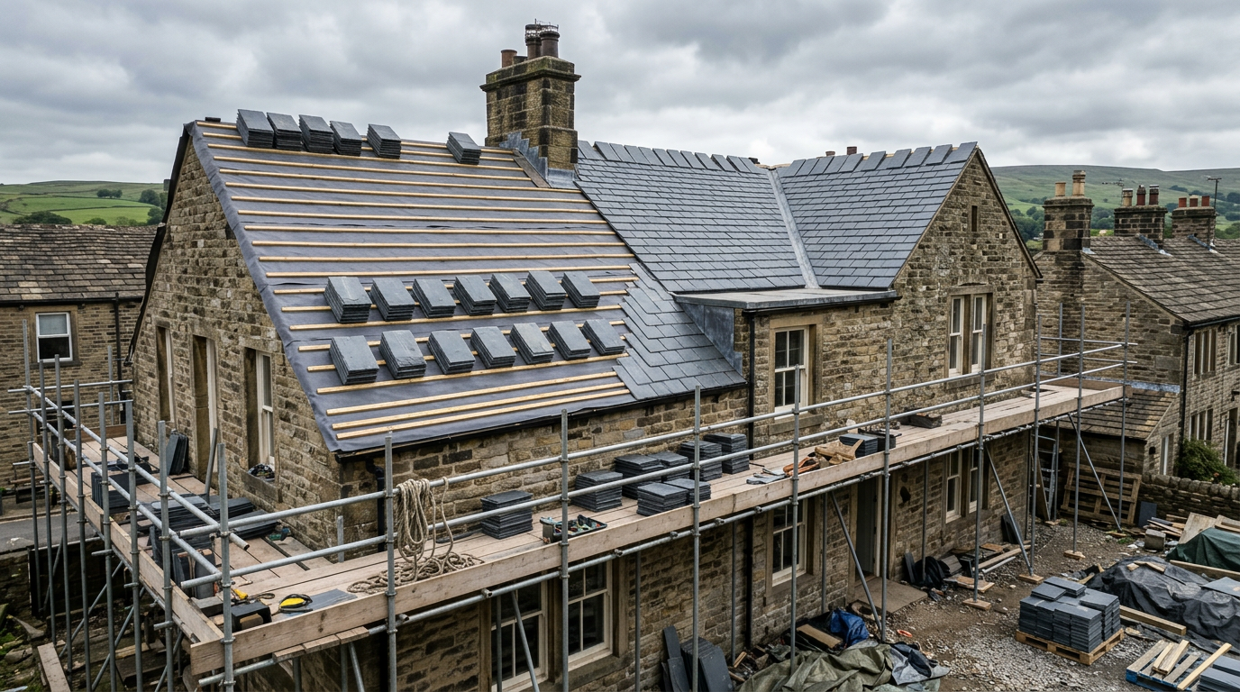 What to Expect During a Roof Replacement in Skipton