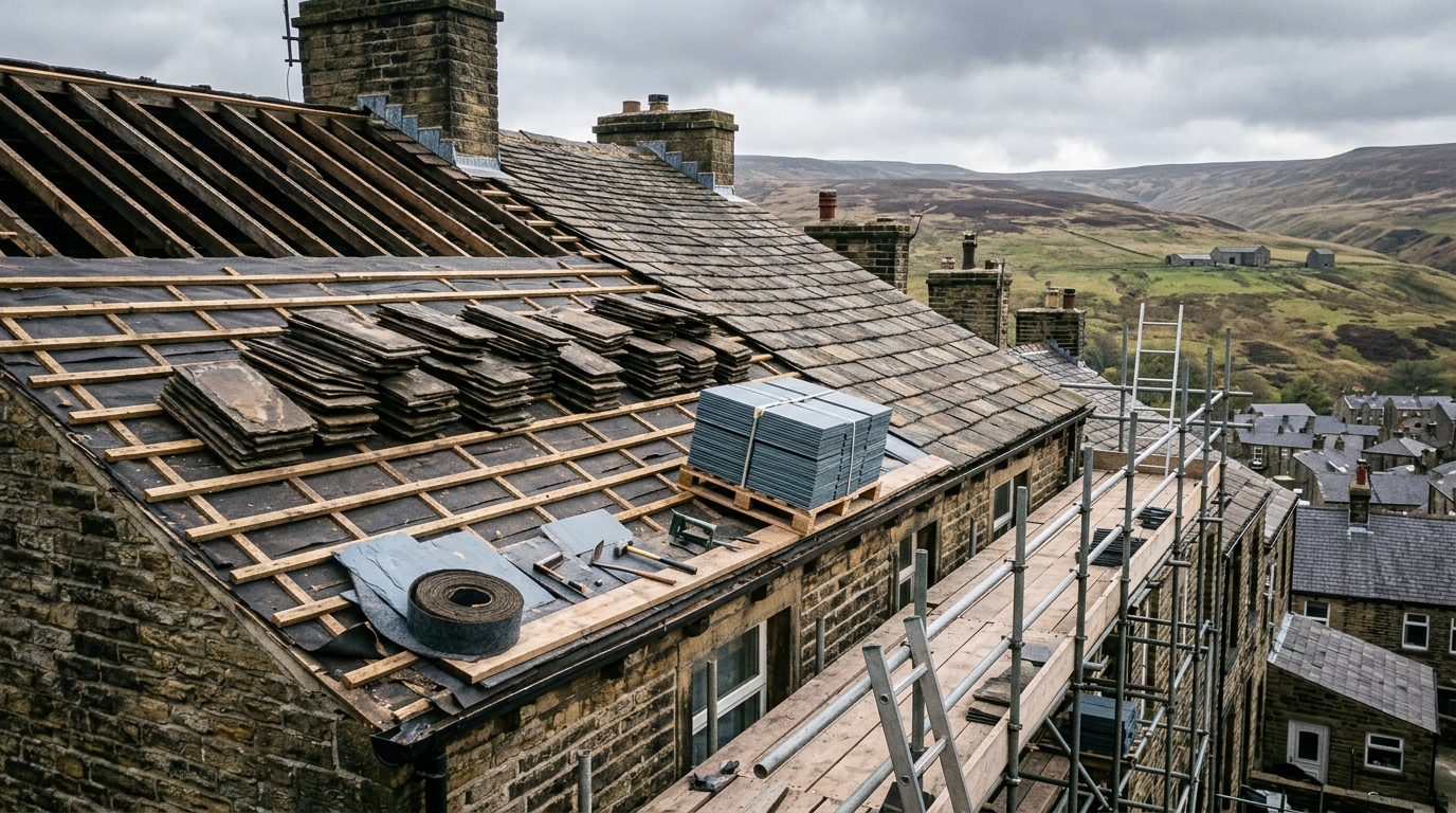Roof replacement Colne — Premier Construction Solutions