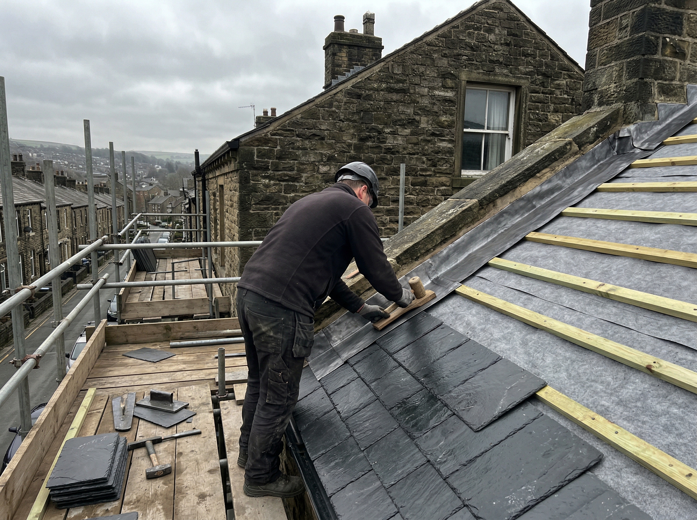 Roof replacement Haslingden — Premier Construction Solutions