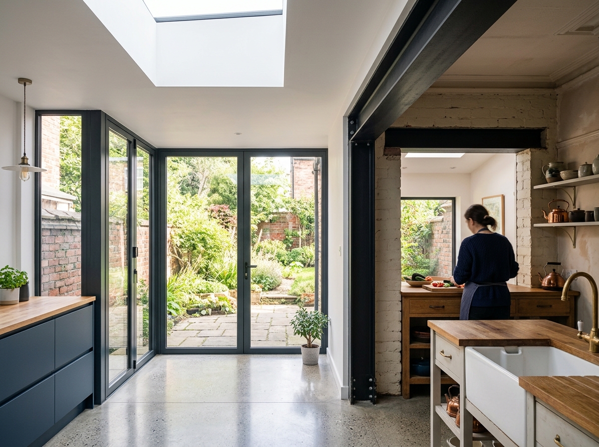 Side return extension build in Blackburn, Premier Construction Solutions