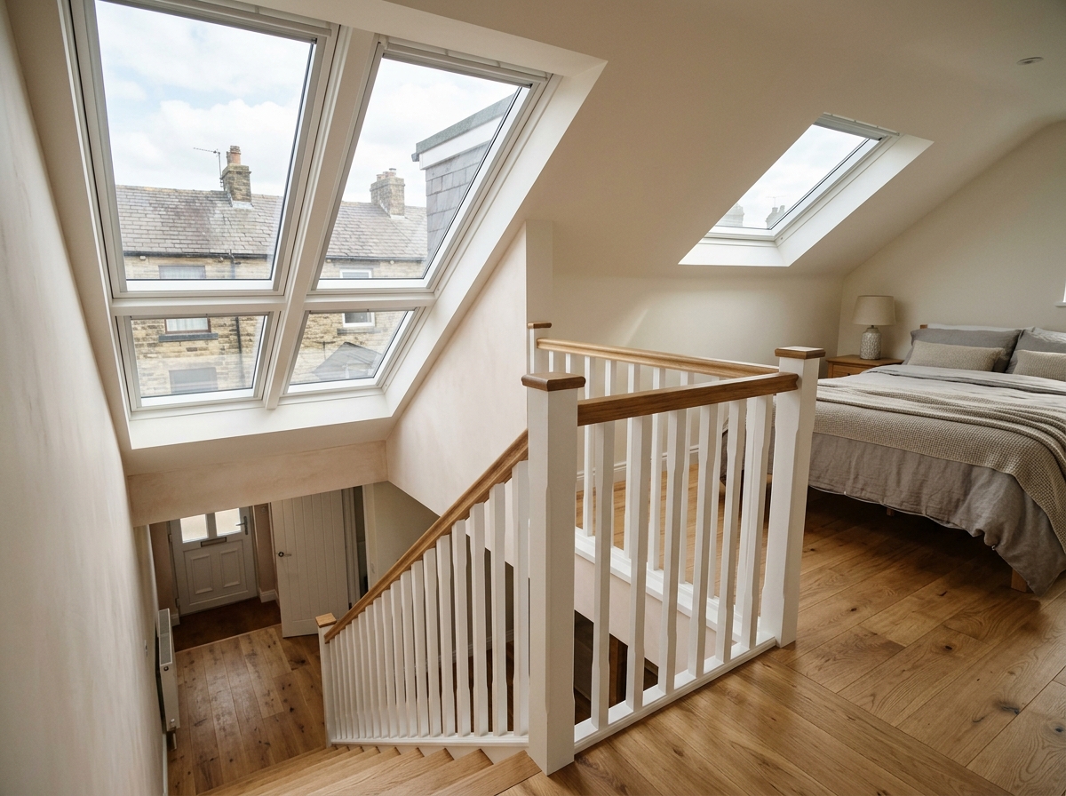Loft conversion dormer on a Rossendale terrace, Premier Construction Solutions