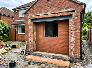 Extension build in Chorley, Premier Construction Solutions
