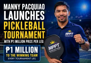Manny Pacquiao Launches Pickleball Tournament with ₱1 Million Prize Per Leg