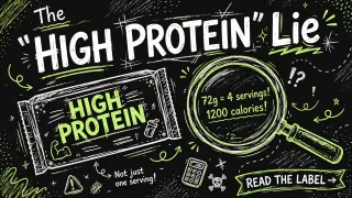 The "High Protein" Lie: How Food Marketing Tricks You