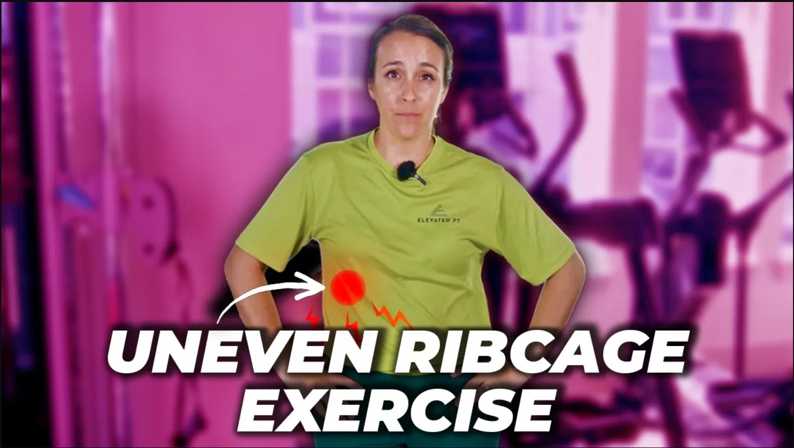 Rib cage mobility and mid back pain 