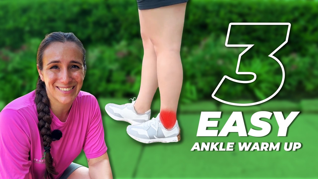 Ankle warm-up to do before exercising
