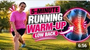 4 Exercises for Back Pain Relief Before Running