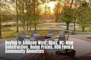 Comprar una casa en Addison West, Apex, NC: obra nueva, precios, cuotas de HOA y amenidades