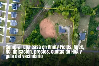 Comprar una casa en Amity Fields, Apex, NC: ubicación, precios, cuotas de HOA y guía del vecindario